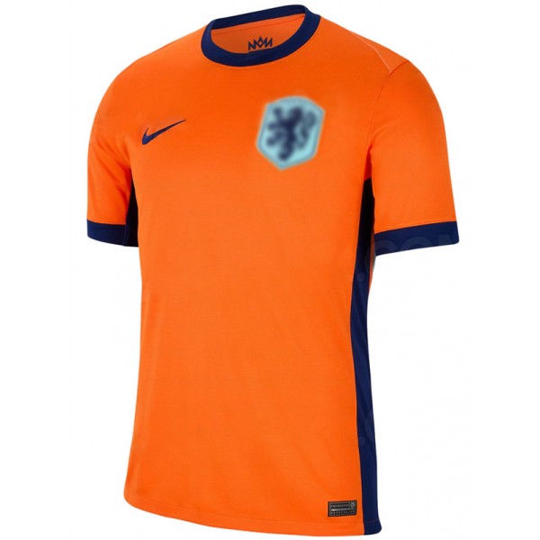 Nethland home jersey soccer uniform men's first football kit top sports shirt Euro 2024 cup